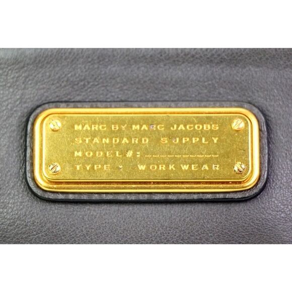 Marc by Marc Jacobs TAUPE BROWN REAL LEATHER X-BODY SHOULDER BAG CLUTCH PURSE - Picture 3 of 16